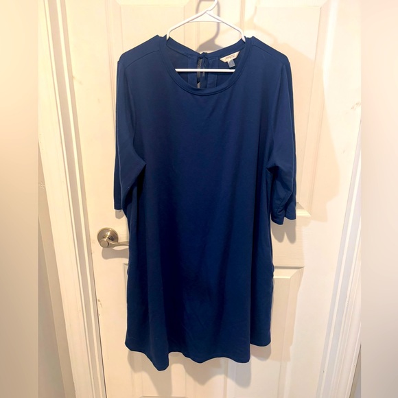 Terra & Sky Dresses & Skirts - TERRA & SKY Blue Tunic Dress